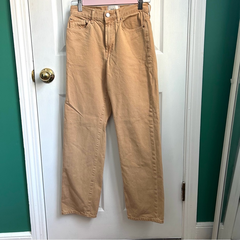BDG Urban Outfitters Camel HW Wide Leg Cowboy Jeans 26
